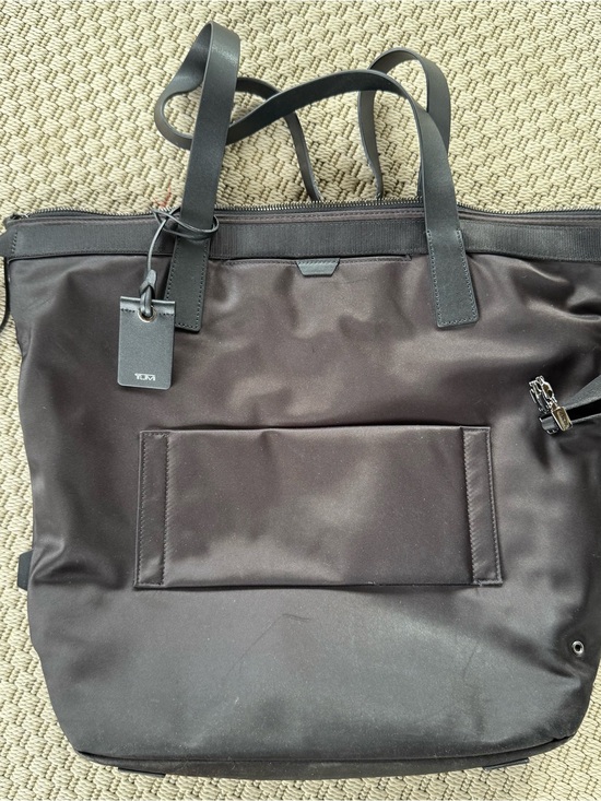 Tumi Other - Tumi devoe hope tote black nylon double handle zipper large travel bag